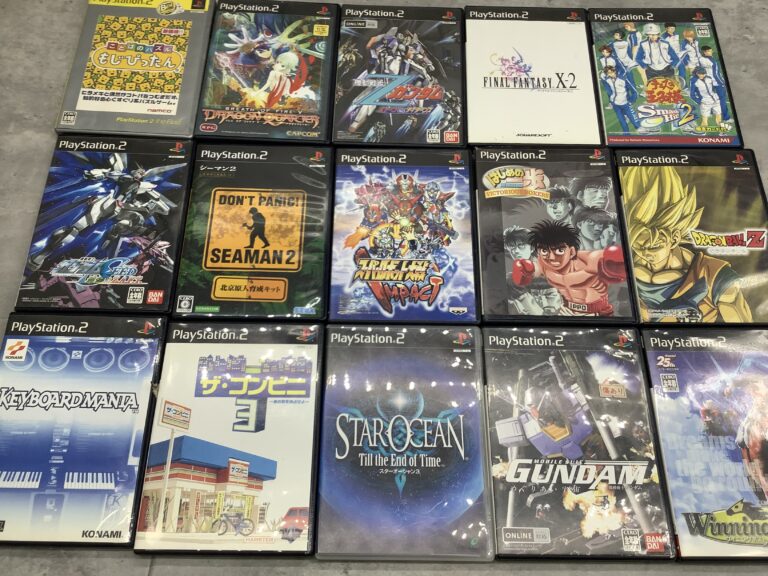 プレステ2カセットを買取りましたの買取事例