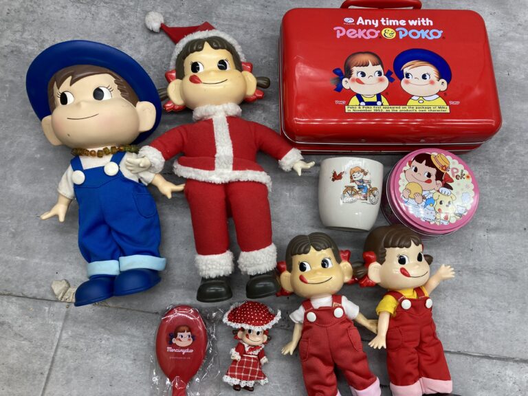 不二家のペコちゃんグッズの買取事例