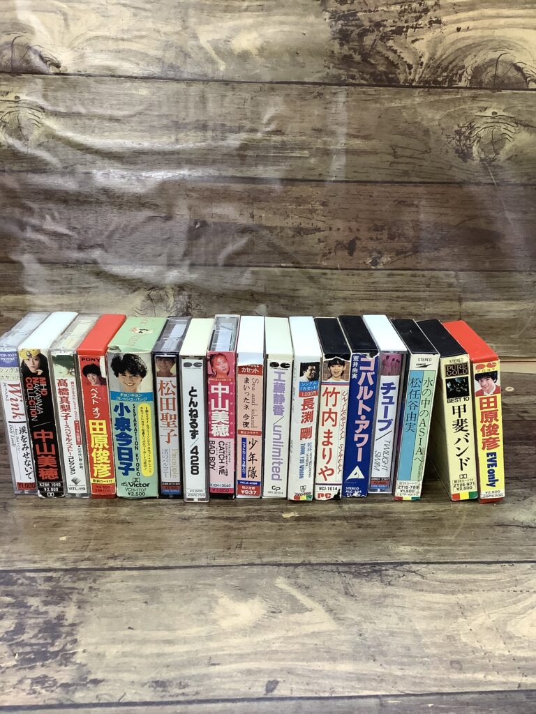 カセットを買い取りましたの買取事例