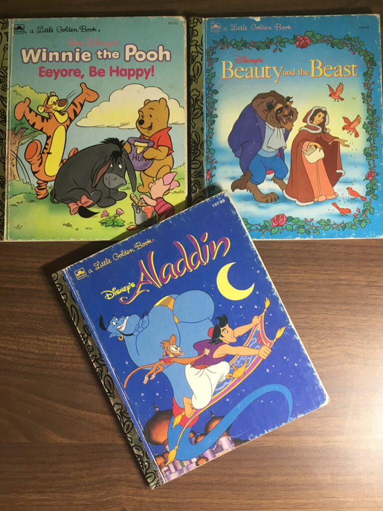 【絵本】英語版ディズニー絵本 6冊（Little Golden Book社）の買取事例