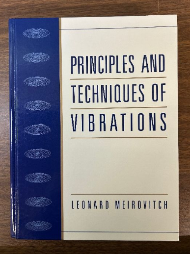 【学術書】Principles and Techniques of Vibrations（Leonard Meirovitch／Prentice Hall）の買取事例